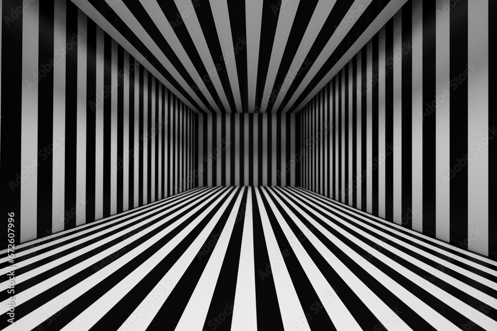 black and white striped background, aesthetic look