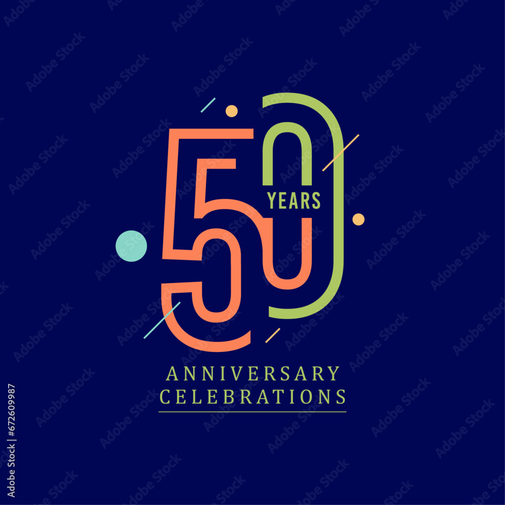 anniversary celebrations Logo Colletions Template - obrazy, fototapety, plakaty 