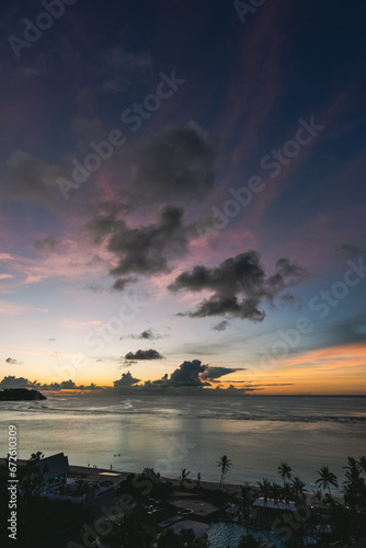 グアムの夕景