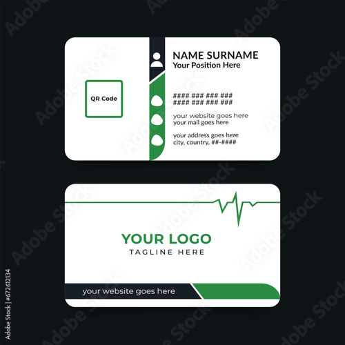 Wallpaper Mural Modern medical doctor business card design for clinic hospital	
 Torontodigital.ca