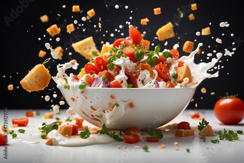 vegetable salad in a bowl