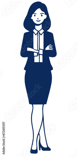 Female Leadership Illustration