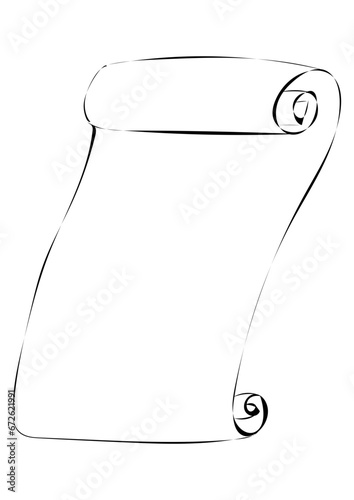 Papyrus Rolle