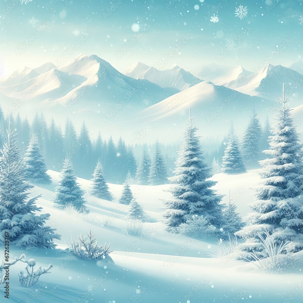 Fototapeta premium Christmas Backgrounds 
