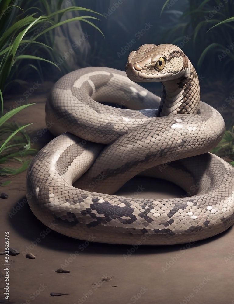 Snake in the grass Snake in the grass