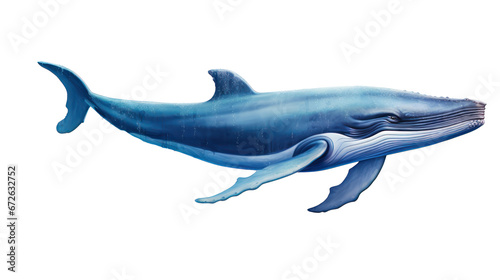 whale isolated on transparent background,transparency  © SaraY Studio 