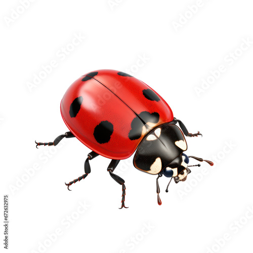 ladybug isolated on transparent background,transparency  © SaraY Studio 