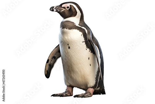 Penguin Photography Isolated on transparent background