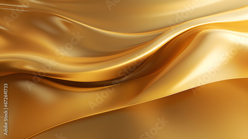 Bright beautiful golden satin background