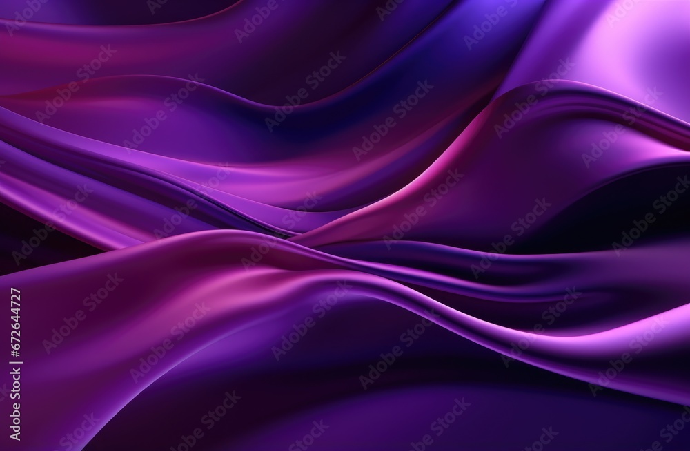 Fototapeta premium Purple silk background for greeting messages or invitations