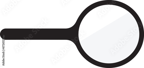 Search Tool Icon, Magnifying Glass Vector Illustration