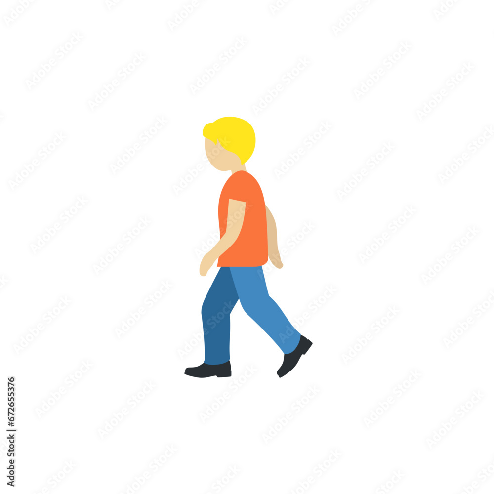 Person Walking Medium-Skin