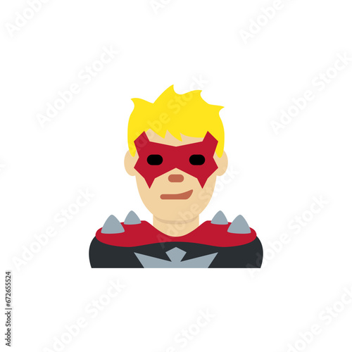 Man Supervillain Medium-Light