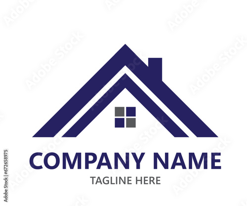 Real Estate logo company bussiness
