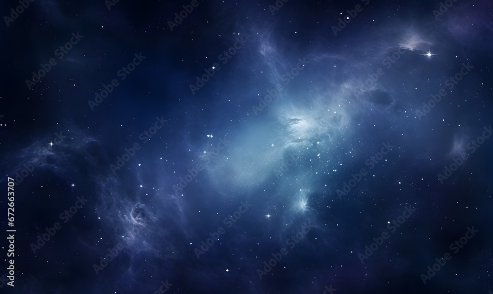Fototapeta premium dark galaxy, Generative AI