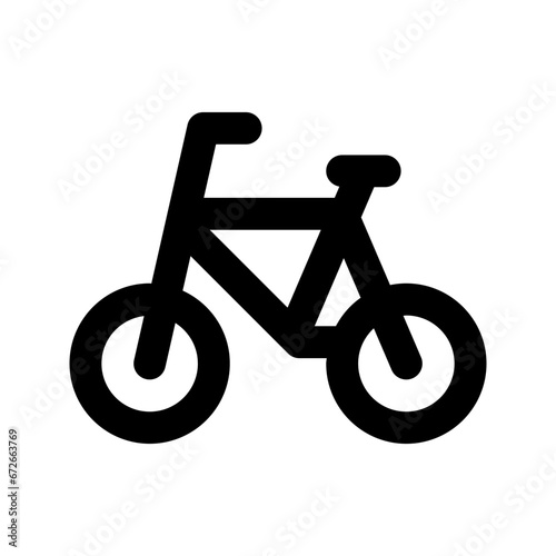 bicycle glyph icon