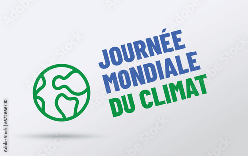 Journée mondiale du climat le 8 décembre