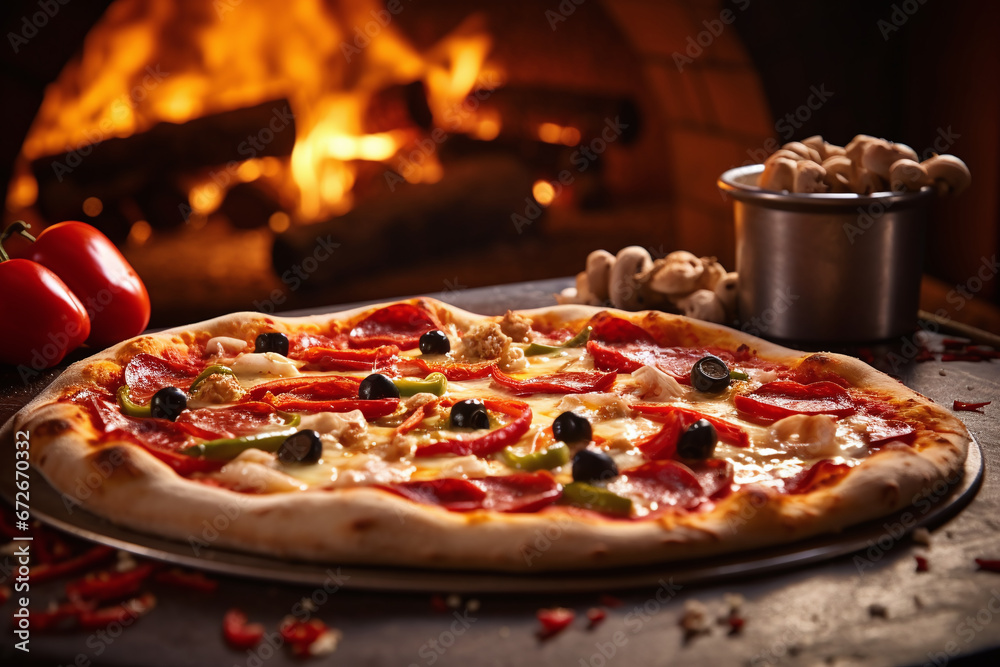 Gourmet Wood-Fired Pizza