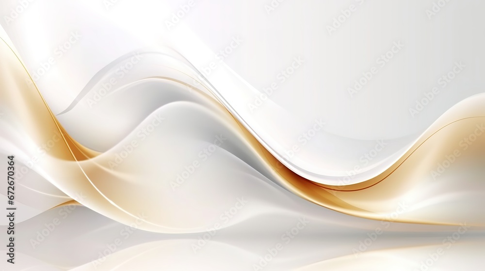 Naklejka premium luxury white background with golden line element