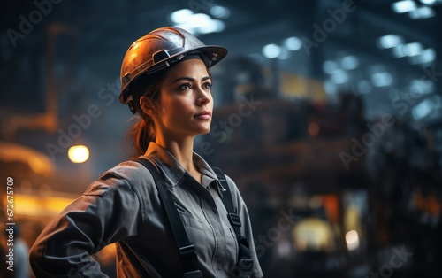 Industry maintenance engineer woman © Flowstudio