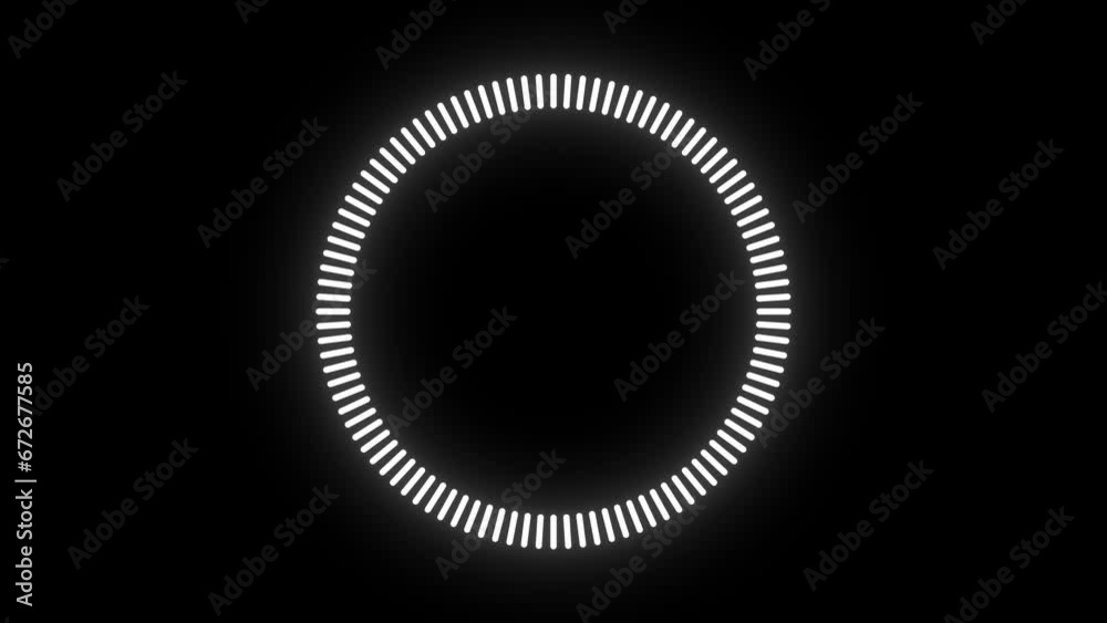 Circle percentage diagram (meter) from 0 to 100, user interface (UI) or infographic - indicator of loading status. Loading indicator in the form of a pie chart, animation of the loading process