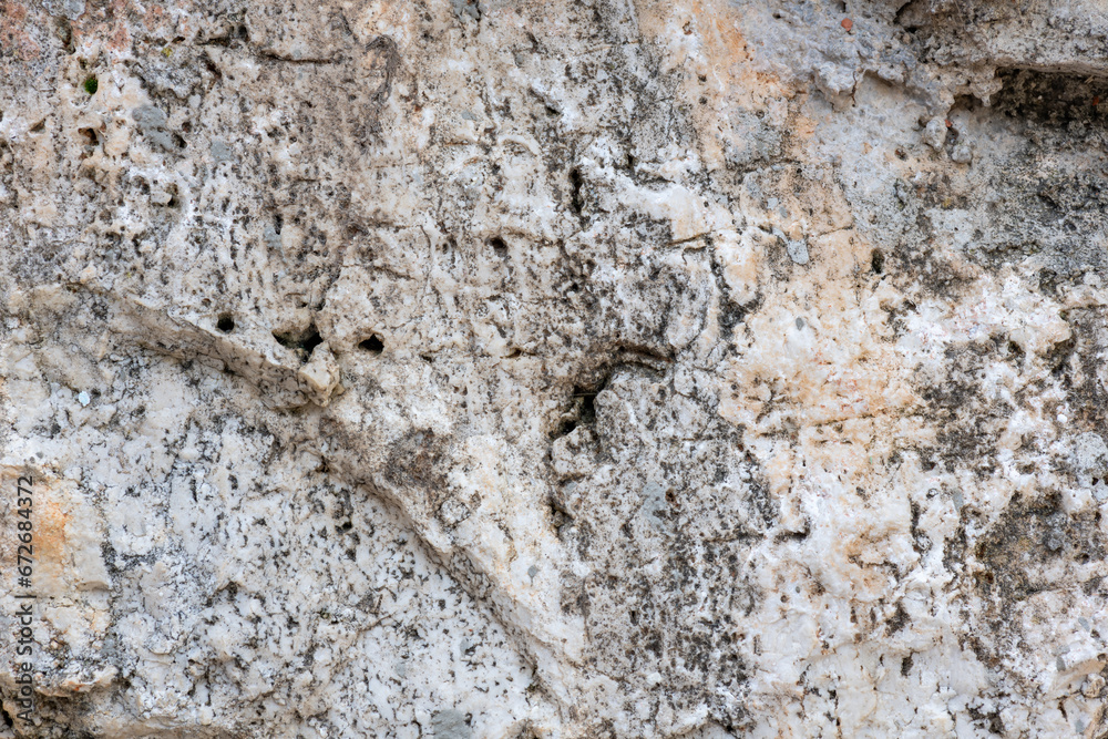Naklejka premium Colours, textures and patterns on a natural stone. Stone background.