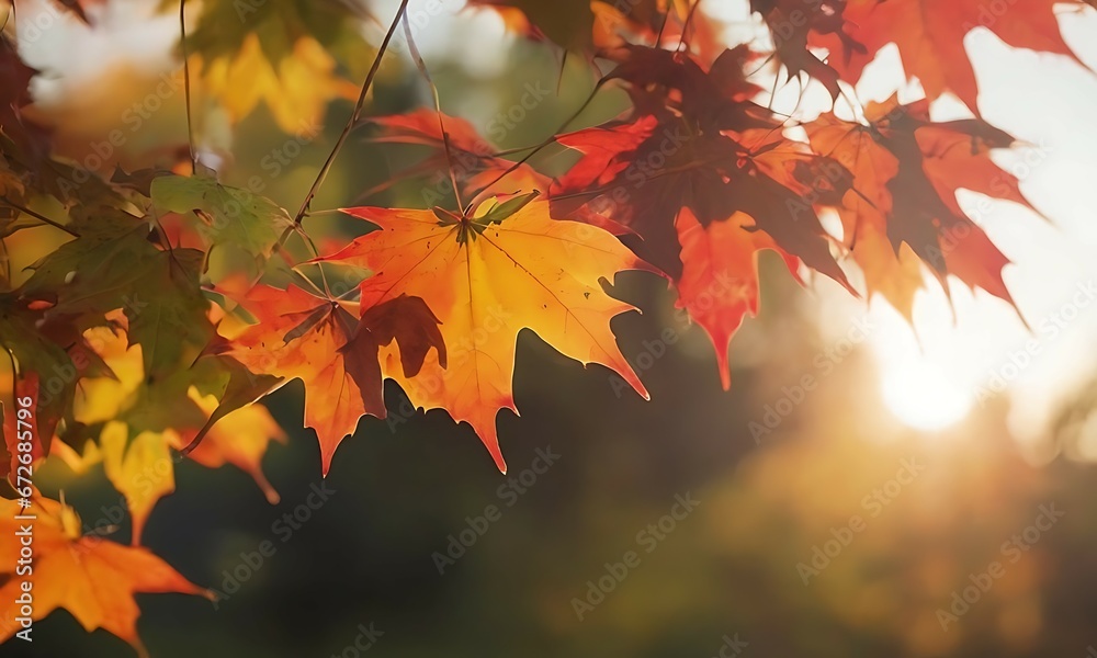leaves in autumn leaves in autumn