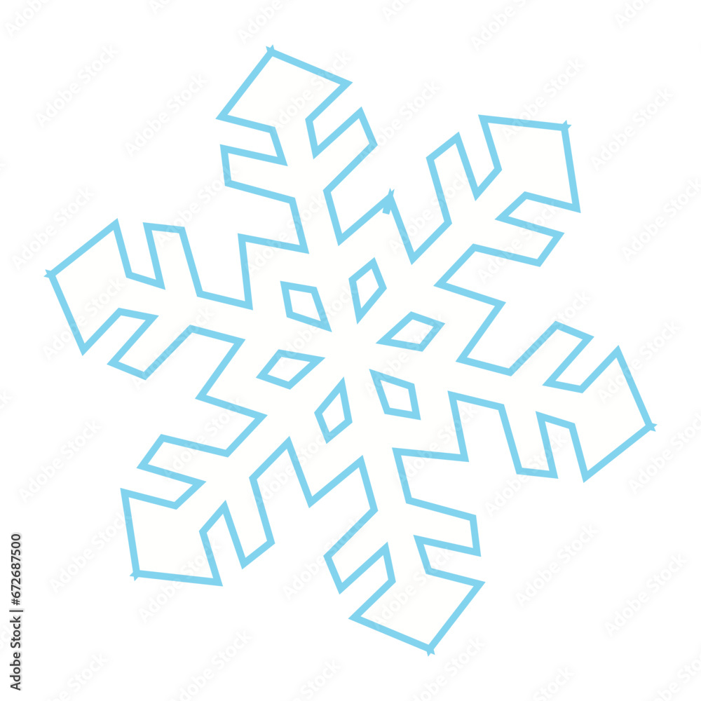 Snowflake Icon Vector Snowflake Icon Vector