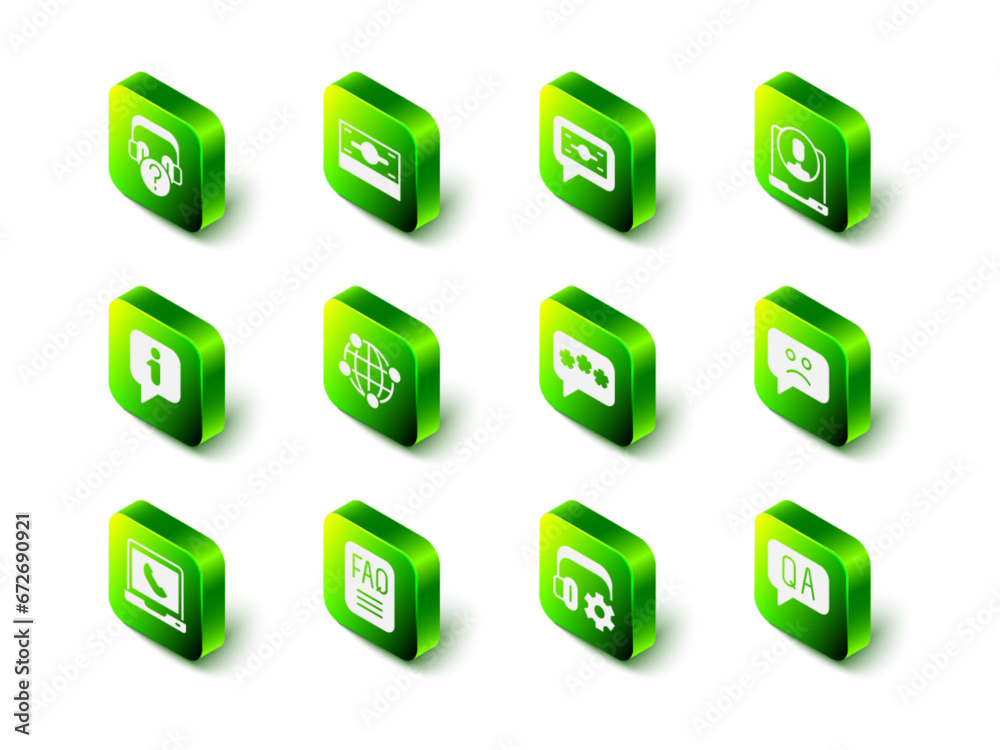 Set Stacks paper money cash, Telephone 24 hours support, Sad smile, Question and Answer, Speech bubble chat, Headphoneswith settings and FAQ information icon. Vector Set Stacks paper money cash, Telephone 24 hours support, Sad smile, Question and Answer, Speech bubble chat, Headphoneswith settings and FAQ information icon. Vector