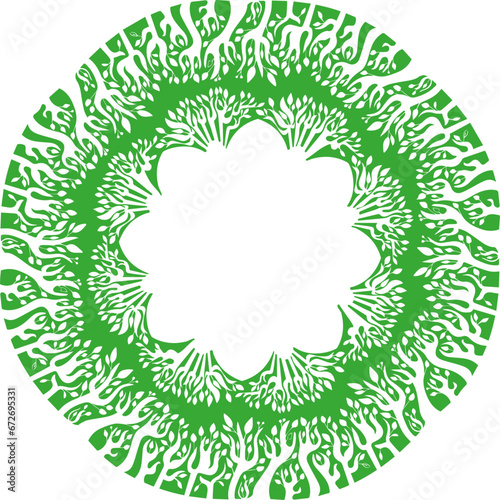 trees flowers ornament pattern nature