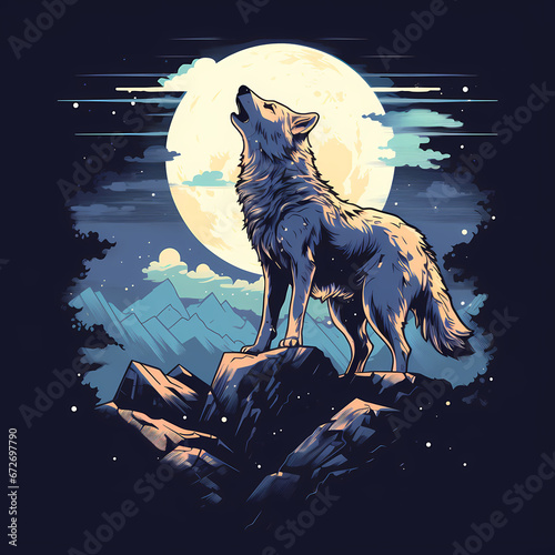 Howling Wolf © indomercy