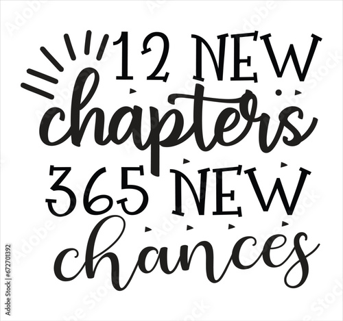 happy new year svg design