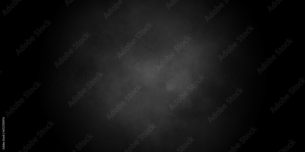 Abstract design with grunge black and white background . Old cement wall . scary dark texture of old paper parchment and .decorative plaster or concrete with vignette paper texture design .Dark wall	
