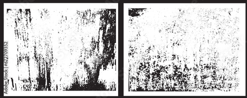 Weathered Old Grudge Paint. Rusty metallic surface concept vector