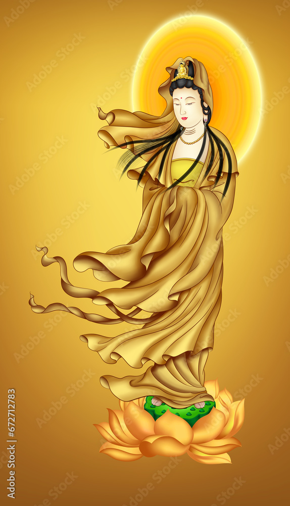 Obraz premium Avalokitesvara Bodhisattva