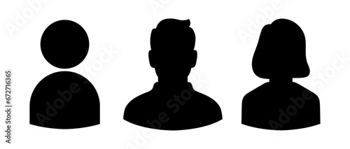 silhouette of man head with speech speech. vector illustration