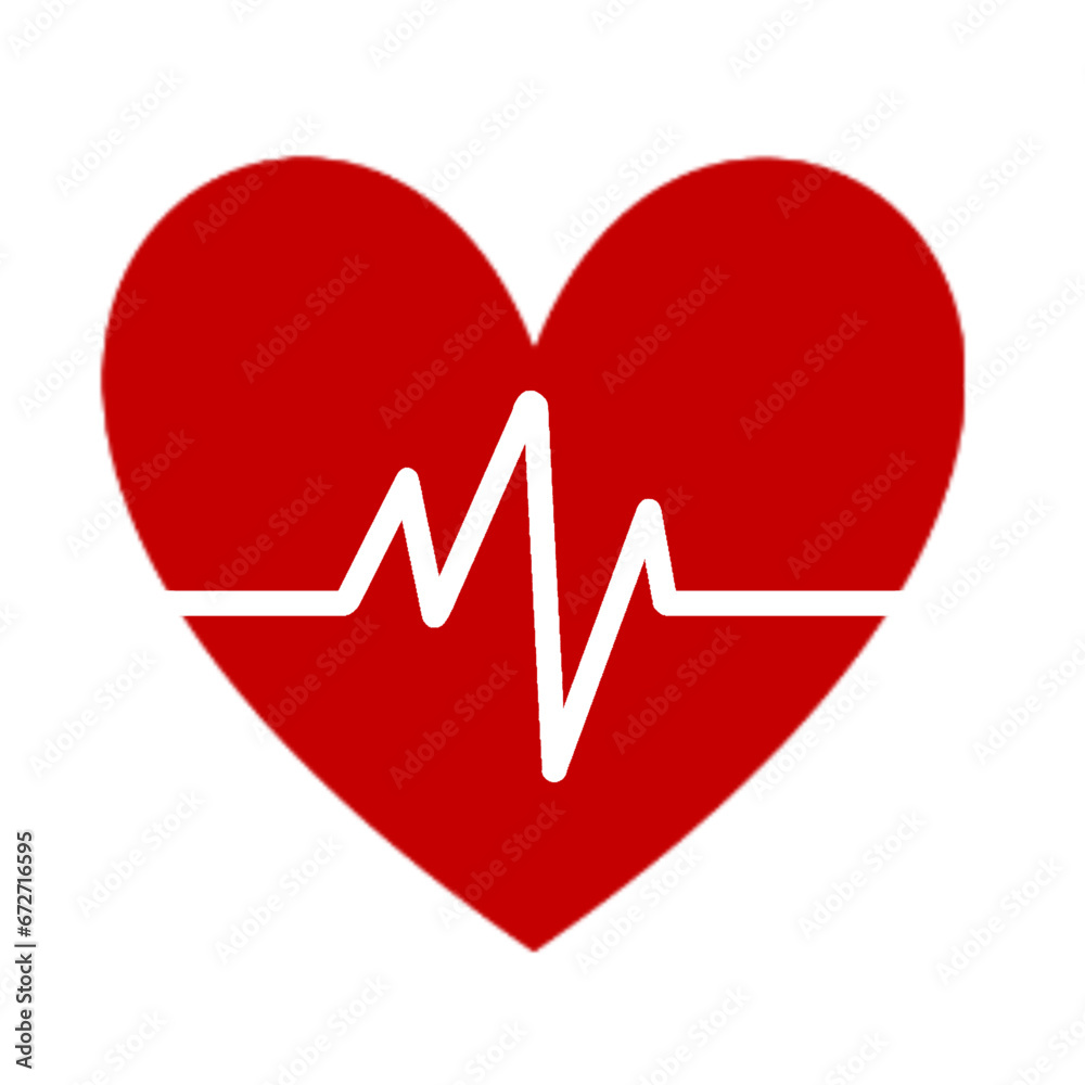 red heartbeat and heart rate pulse icon sign for medical health vector illustration on white and transparent background png red heartbeat and heart rate pulse icon sign for medical health vector illustration on white and transparent background png