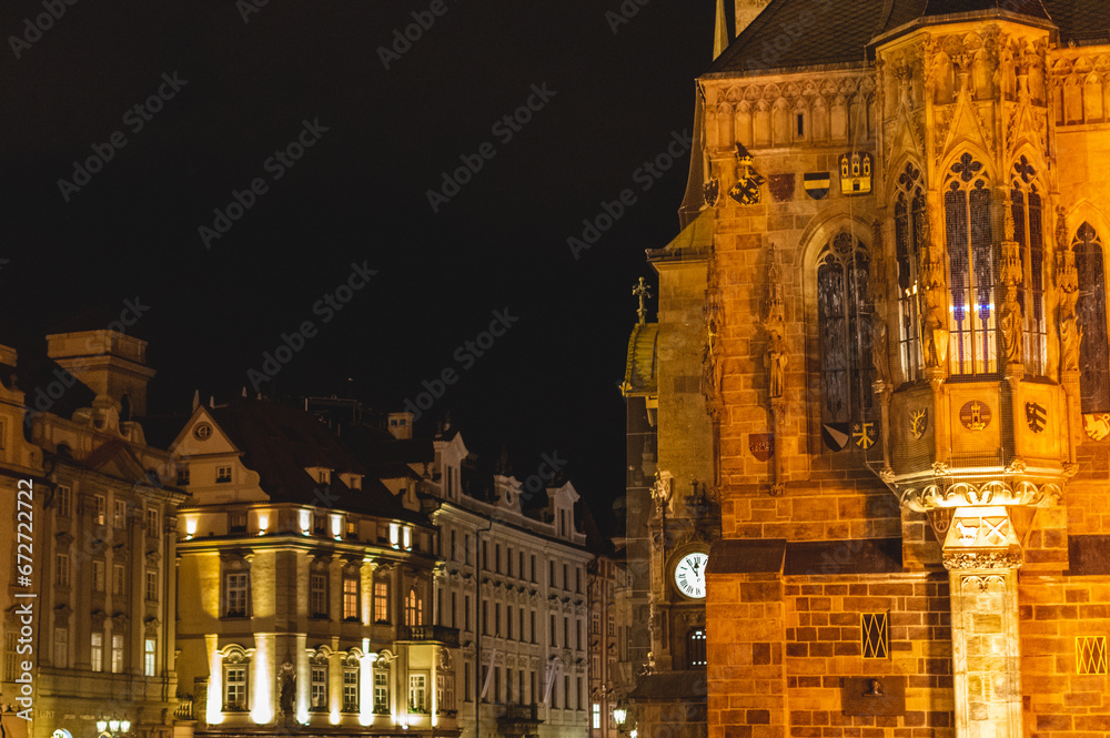 Prague city is the capital of Czech Republic for holidays all year round... Prague , Czech Republic, 08-05-2019