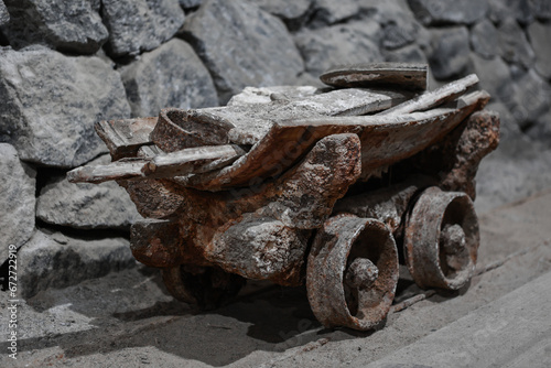 Inside the salt mine. Salt Museum.