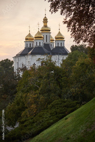 Orthodox church in chernihiv Ukraine