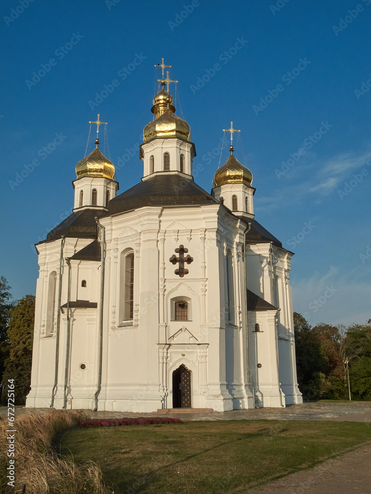 Orthodox church in chernihiv Ukraine