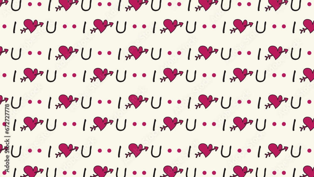 Love background with hearts Love background with hearts