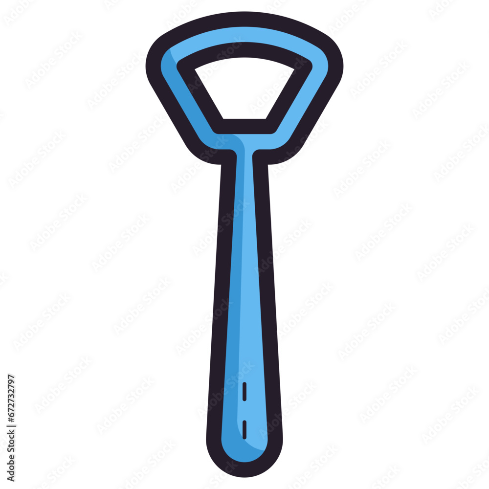 tongue cleaner icon