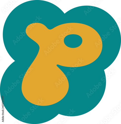 Alphabet Ransom Letter P