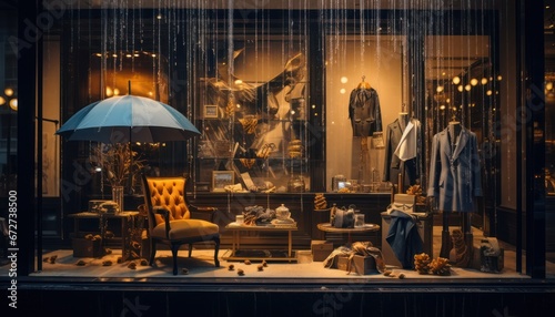 Photo of a Vibrant Showcase of Fashion and Rainy Day Accessories