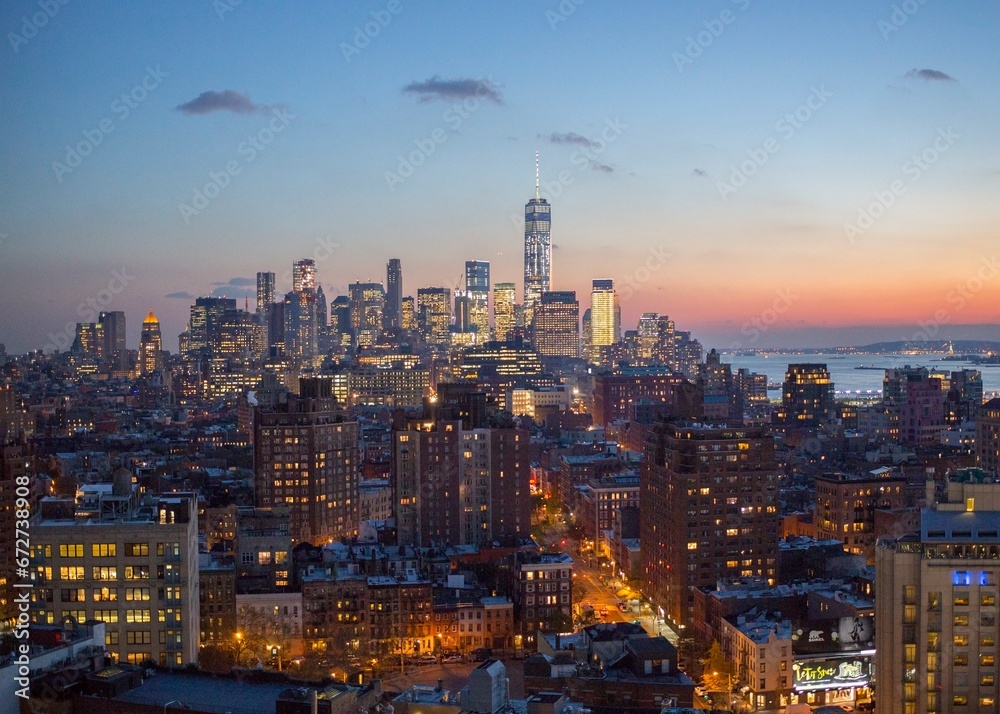 Fototapeta premium New York Skyline