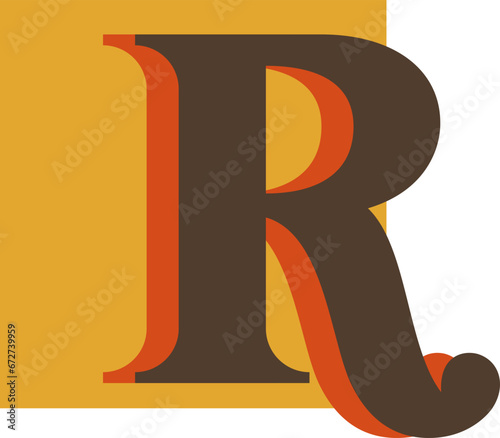 Alphabet Ransom Letter R