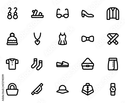 Clothes Line Icons