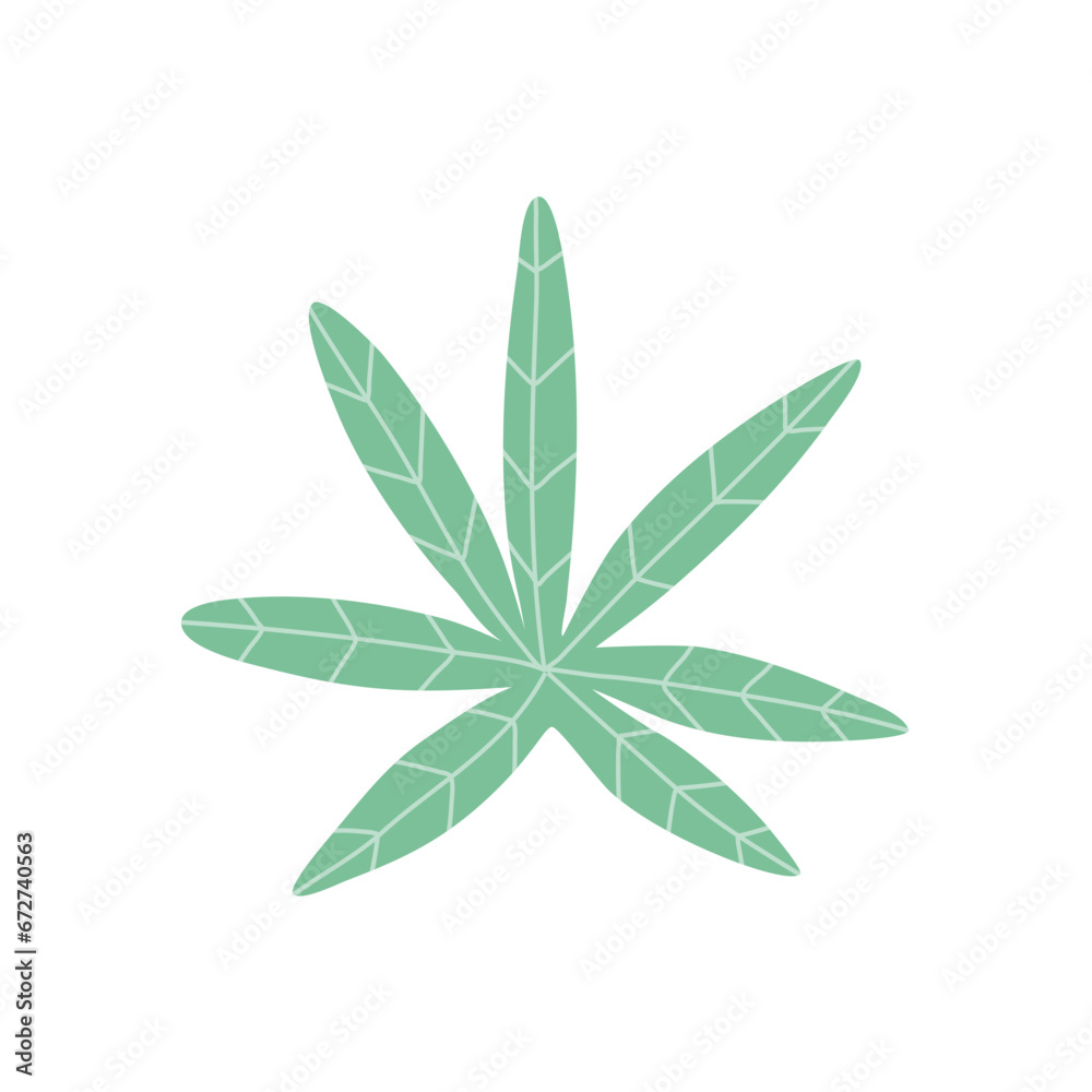 Abstract modern foliage collection Abstract modern foliage collection