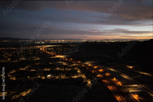Sunrise over Goodyear Arizona